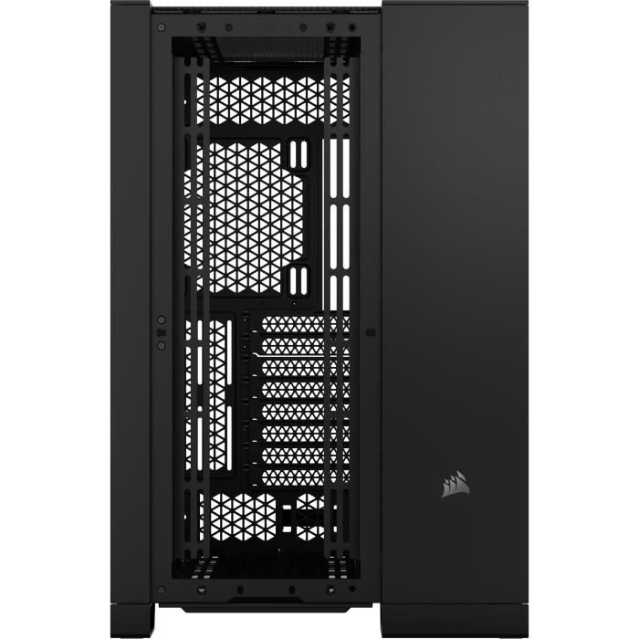 Boîtier PC - CORSAIR - 6500D Airflow Dual Chamber Super Mid-Tower - Noir