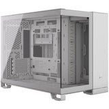 Boîtier PC - CORSAIR - CC-9011266-WW - 2500X - Micro ATX - Dual Chamber - PC Case - White