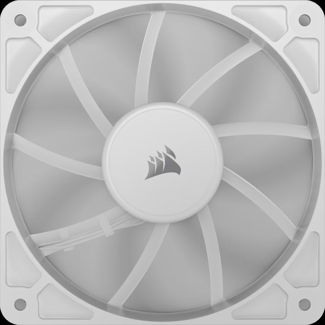 Pack de 3 ventilateurs PWM 120mm - CORSAIR - RS120 - Blanc