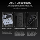 Boîtier PC - CORSAIR - Série iCUE LINK 5000T LX RGB - Moyen tour - Noir