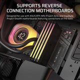 Boîtier PC - CORSAIR - Série iCUE LINK 5000T LX RGB - Moyen tour - Noir