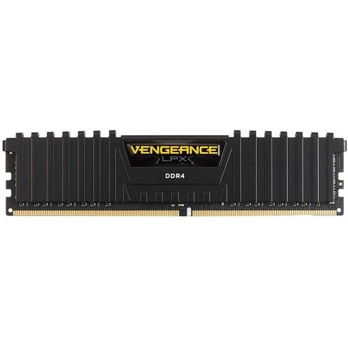 CORSAIR PC RAM Memory - Vengeance LPX - 8GB (1x8GB) - 3000MHz - DDR4 - CAS 16 (CMK8GX4M1D3000C16)