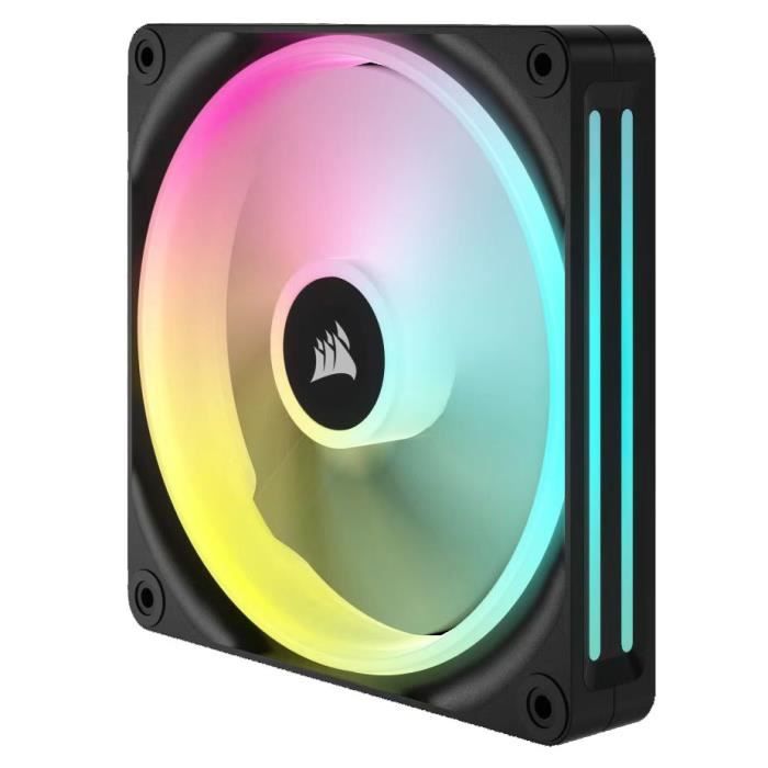 Refroidissement PC - CORSAIR - CO-9051004-WW - Kit de démarrage ventilateurs PWM 140 mm iCUE LINK QX140 RGB