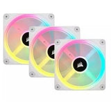 Ventilation PC - CORSAIR - QX RGB Series - iCUE LINK QX120 RGB WHITE - 120mm - Starter Kit