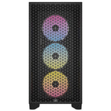 Boîtier PC - CORSAIR - 3000D RGB AIRFLOW - ATX Moyen-tour - 3 ventilateurs AR120 RGB - Noir