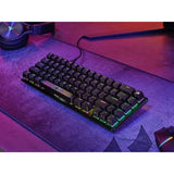 Clavier gaming optique et mÈcanique - CORSAIR - K65 PRO MINI - RÈtroÈclaire LED RGB - Switchs CORSAIR OPX - Noir
