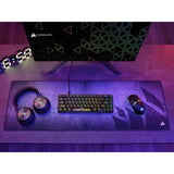 Clavier gaming optique et mÈcanique - CORSAIR - K65 PRO MINI - RÈtroÈclaire LED RGB - Switchs CORSAIR OPX - Noir