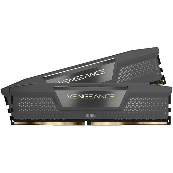 RAM Memory - CORSAIR - Vengeance DDR5 RAM 64GB (2x32GB) 5600MHz CL40 AMD EXPO Compatible iCUE - Grey