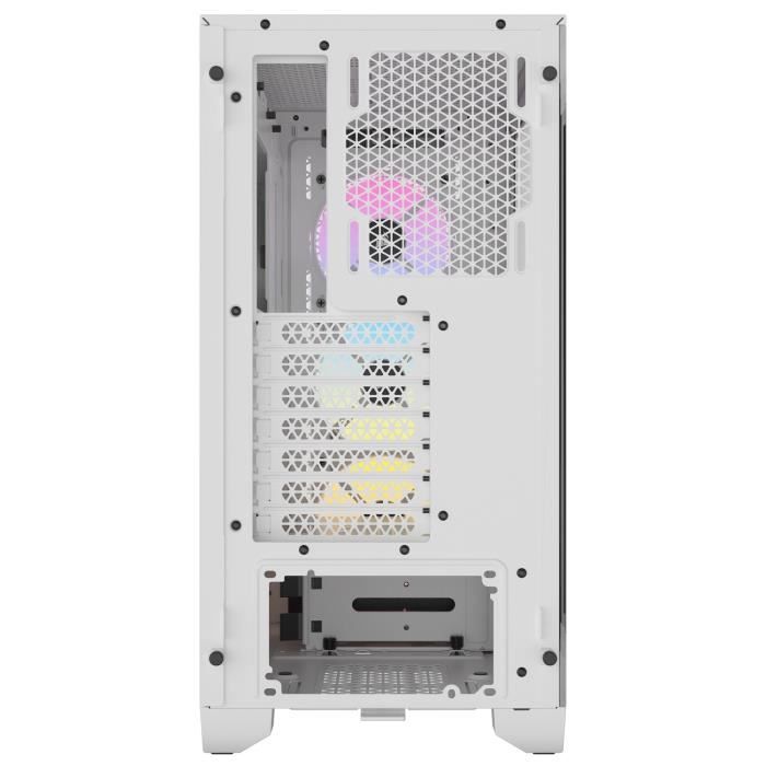 Boitier PC - CORSAIR - 3000D RGB AIRFLOW - ATX Moyen-tour - 3 ventilateurs AR120 RGB - Blanc