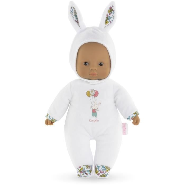 Poupon  - COROLLE - Pti'Coeur Lapin Blanc - 30 cm - Des 9 mois