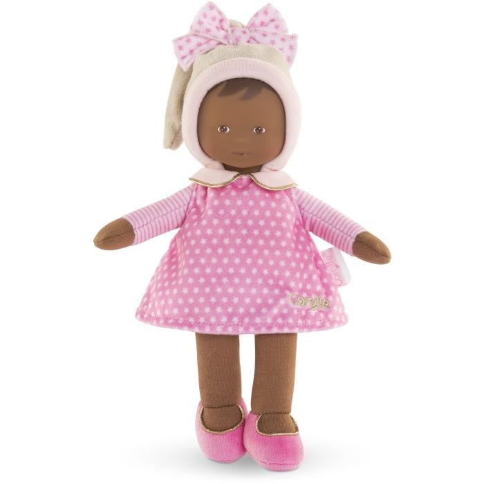 Doudou - COROLLE - Miss Rose  Reves d'Étoiles - 25 cm - Des la naissance
