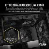 Refroidissement PC - CORSAIR - CO-9051012-WW - Kit de démarrage ventilateurs PWM 140 mm iCUE LINK RX140
