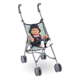 Poussette canne - COROLLE - Sauge - Légere - Pliable - Pour poupons 36/52 cm