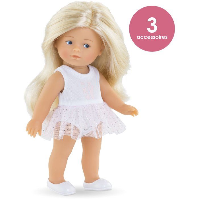 Coffret poupée - COROLLE - Mini Corolline Rosy Ballerine - 20 cm - Des 3 ans