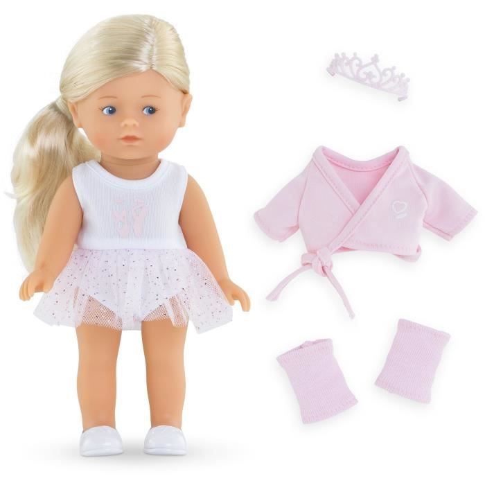 Mini poupÈe - COROLLE - Coffret Rosy Ballerine - 20 cm - senteur vanille - des 3 ans