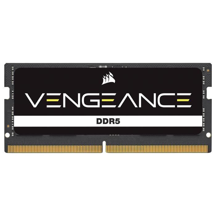 Mémoire RAM - CORSAIR - CMSX32GX5M1A5600C48 - 32 Go 1x 32 Go- VENGEANCE DDR5 5600MT/s - SODIMM - CL 48