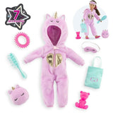 Accessoires poupÈe - COROLLE - Dressing Combinaison Licorne - 7 accessoires - 28 cm - Fille