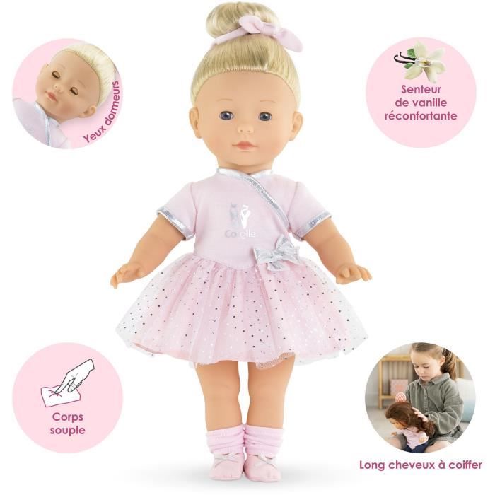 Poupée - COROLLE - Constance Ballerine - 36 cm - personnalisable - des 3 ans