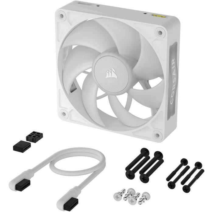 Refroidissement PC - CORSAIR - CO-9051037-WW - Kit de démarrage ventilateurs iCUE LINK RX120 RGB Max White