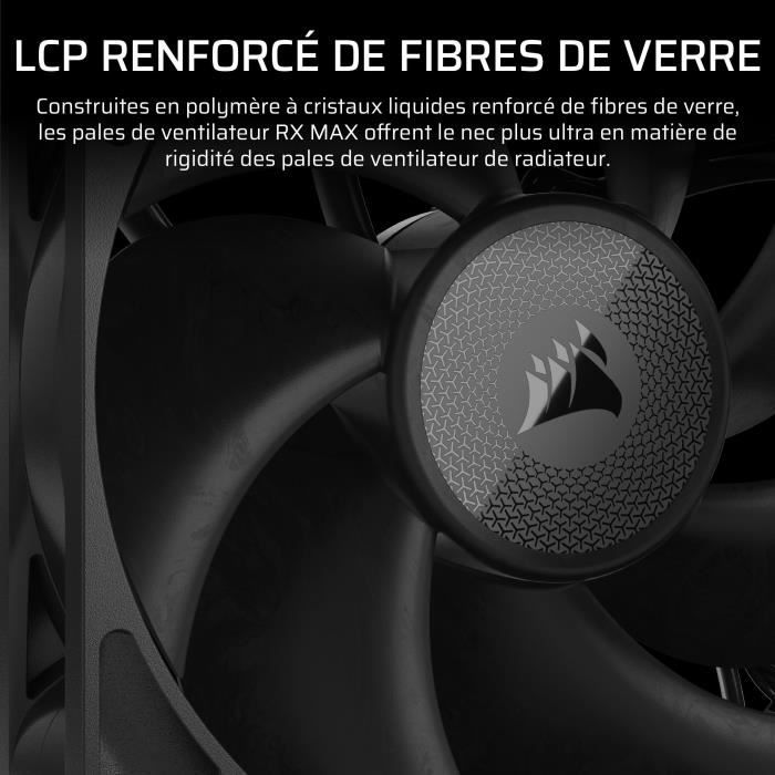 Refroidissement PC - CORSAIR - CO-9051041-WW - iCUE LINK RX120 Max Single Fan