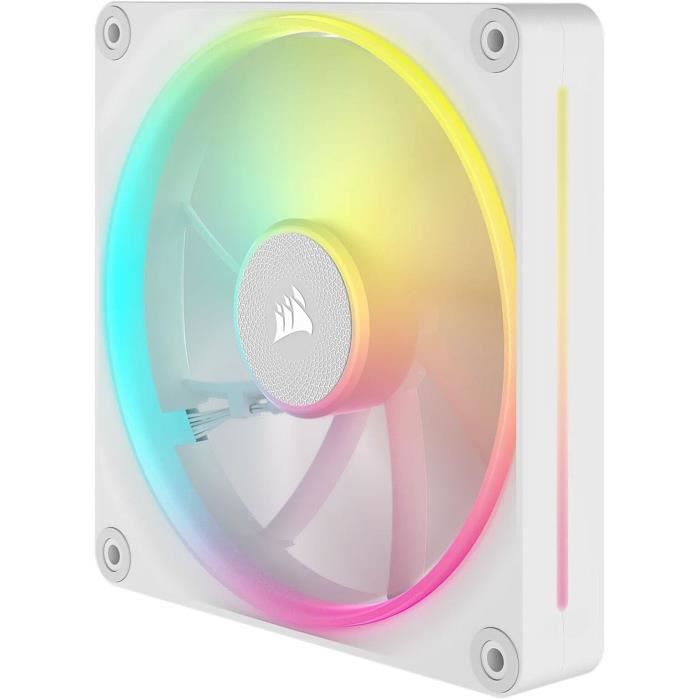 Refroidissement PC - CORSAIR - CO-9051032-WW - Kit de démarrage ventilateurs iCUE LINK LX140 RGB White Dual Fan
