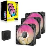 Refroidissement PC - CORSAIR - CO-9051034-WW - Kit de démarrage ventilateurs iCUE LINK RX120 RGB Max Triple Fan