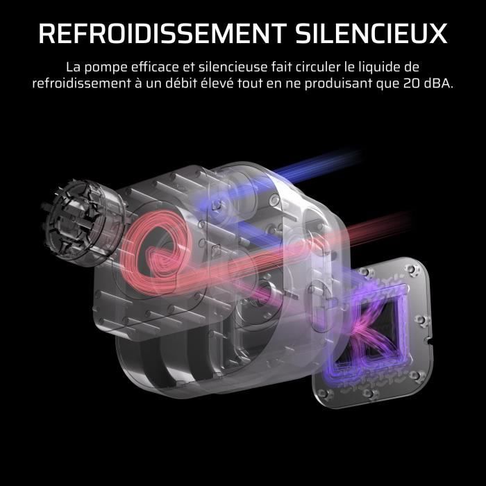 Refroidissement PC - CORSAIR - CW-9060089-WW - NAUTILUS 360 Liquid CPU Cooler