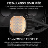 Refroidissement PC - CORSAIR - CW-9060089-WW - NAUTILUS 360 Liquid CPU Cooler