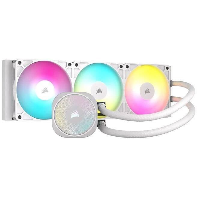 Refroidissement PC - CORSAIR - CW-9060095-WW - NAUTILUS 360 ARGB BLANC Liquid CPU Cooler