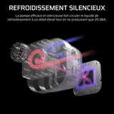 Refroidissement PC - CORSAIR - CW-9060094-WW - NAUTILUS 240 ARGB BLANC Liquid CPU Cooler