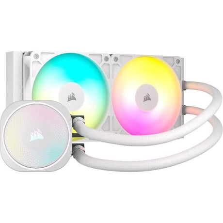 Refroidissement PC - CORSAIR - CW-9060094-WW - NAUTILUS 240 ARGB BLANC Liquid CPU Cooler