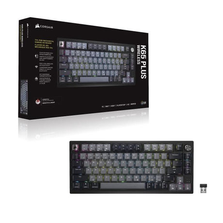 Clavier gamer - Mécanique - CORSAIR - TENKEYLESS - K65 PLUS