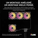 Refroidissement PC - CORSAIR - CO-9051035-WW - Kit de démarrage ventilateurs iCUE LINK RX140 RGB Max Single Fan