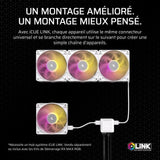 Refroidissement PC - CORSAIR - CO-9051039-WW - Kit de démarrage ventilateurs iCUE LINK RX140 RGB Max White Single Fan