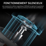 Refroidissement PC - CORSAIR - CO-9051039-WW - Kit de démarrage ventilateurs iCUE LINK RX140 RGB Max White Single Fan