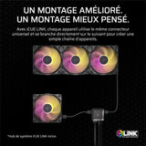Refroidissement PC - CORSAIR - CO-9051036-WW - Kit de démarrage ventilateurs iCUE LINK RX140 RGB Max Dual Fan