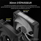 Refroidissement PC - CORSAIR - CO-9051036-WW - Kit de démarrage ventilateurs iCUE LINK RX140 RGB Max Dual Fan