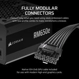 Alimentation PC - CORSAIR - RM650e - 650 Watts - Modulaire - Silencieuse