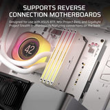 Boîtier CORSAIR 5000T ATX de Taille Moyenne Blanc