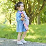 Porte-Bébé - Corolle - Floral - Pour poupons 36/42 cm - a partir de 3 ans - Réglable