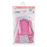 Porte-Bébé - Corolle - Floral - Pour poupons 36/42 cm - a partir de 3 ans - Réglable