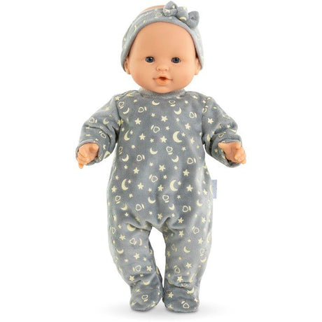 Pyjama - Corolle - Brille dans la Nuit - 36 cm - Étoiles phosphorescentes - Facile a enfiler