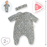 Pyjama - Corolle - Brille dans la Nuit - 36 cm - Étoiles phosphorescentes - Facile a enfiler