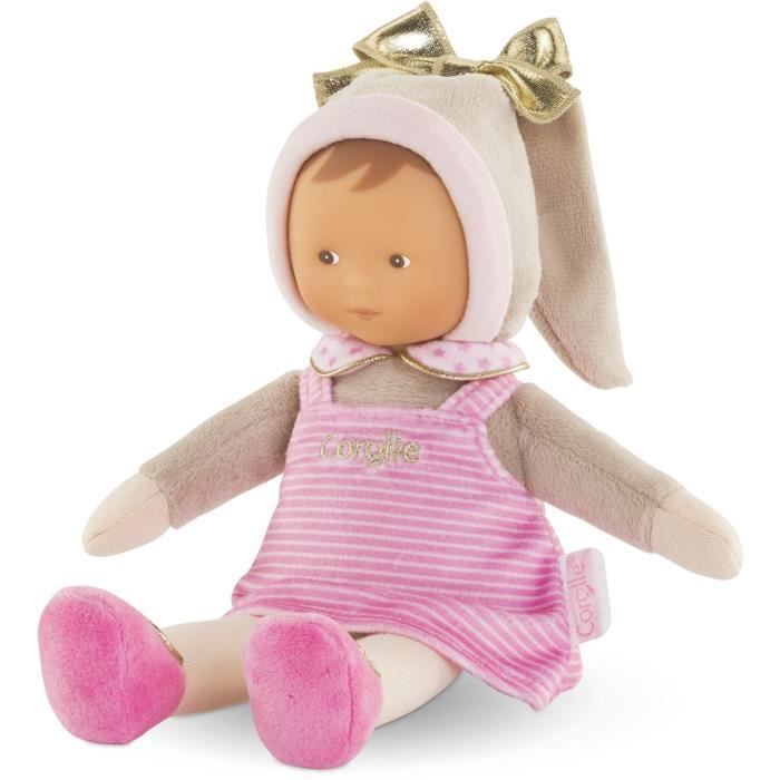 My Doudou COROLLE - Miss Rayée Reves d'Etoiles - 25 cm - small doll - vanilla scent - from birth