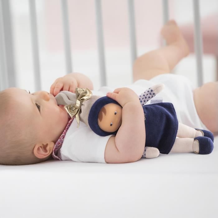 Mon Doudou COROLLE - Miss Marine Reves d'Etoiles - 25 cm - petite poupée - senteur de vanille - des la naissance