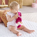 Doudou - COROLLE - Miss Rose Grenadine - 25 cm - senteur vanille - des la naissance