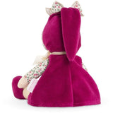 Doudou - COROLLE - Miss Rose Grenadine - 25 cm - senteur vanille - des la naissance