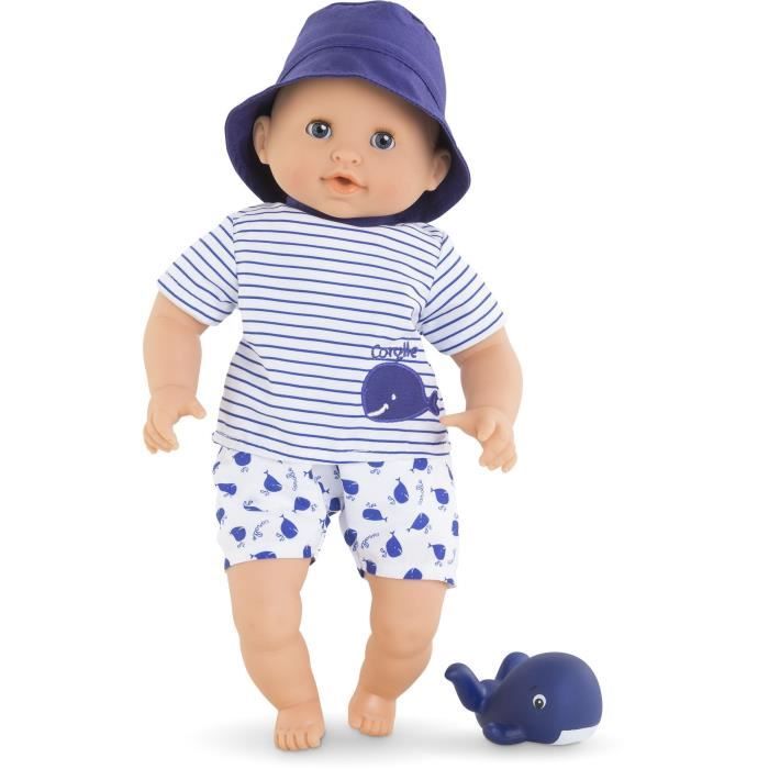 My First COROLLE Baby Doll - Baby Bath Marine - 30cm - From 18 months