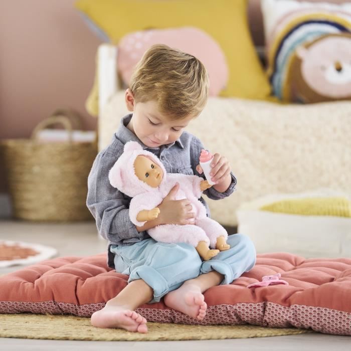 Mon Premier Poupon COROLLE - Bébé Calin Ourson d'Amour - 30 cm - 2 accessoires - senteur de vanille - des 18 mois