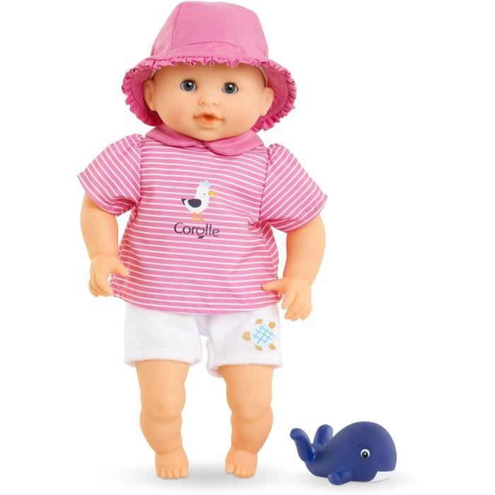 Poupon - COROLLE - Bébé Bain Océane - 30 cm - jouet de bain - des 18 mois